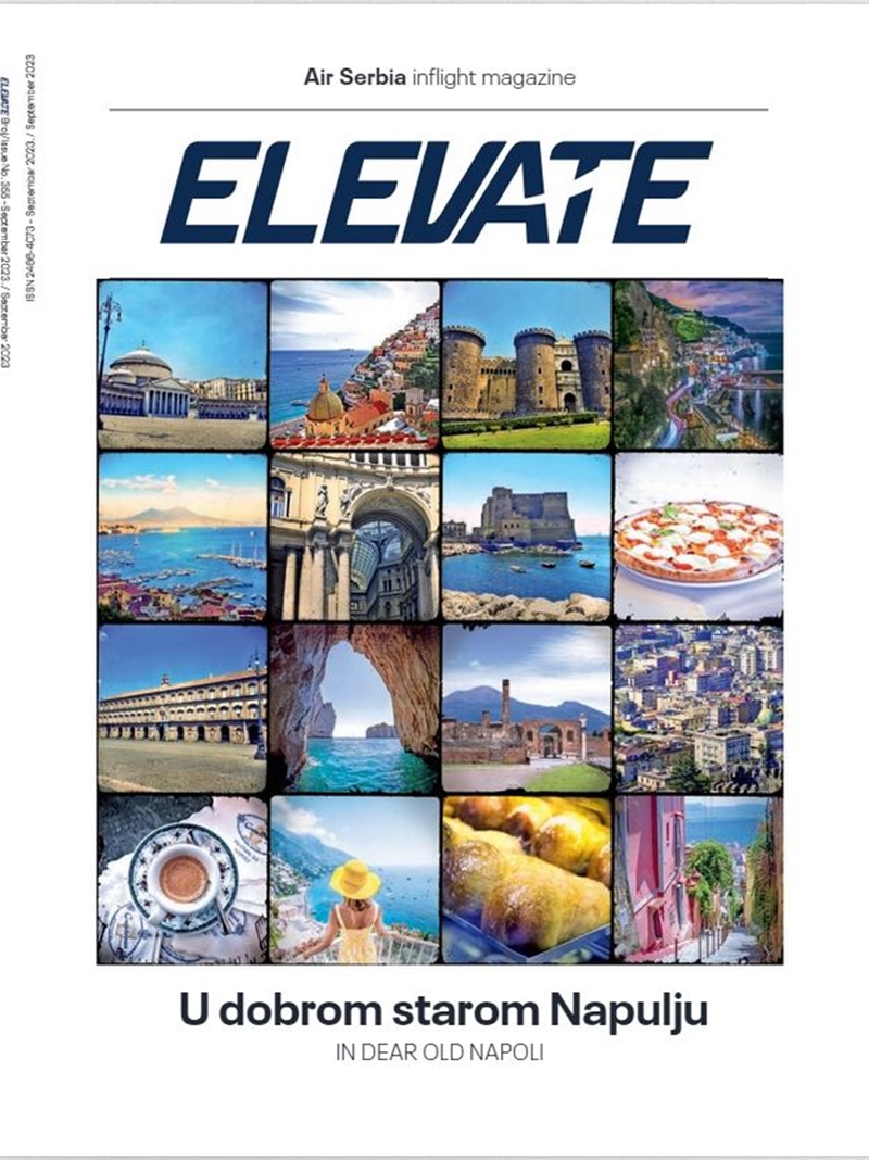 Винородна Гроцка у септембарском броју часописа ELEVATE Air Serbia